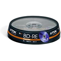 TDK BDRE-25GB-10CAKE discos Blu-ray regrabables